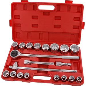 3/4" 20 PIECE SOCKET WRENCH SET IN CASE