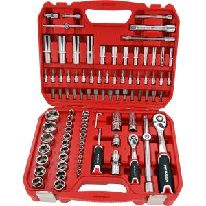 Socket Set - 94 Piece - 1/4 - 1/2 Inch Drive + Accessories