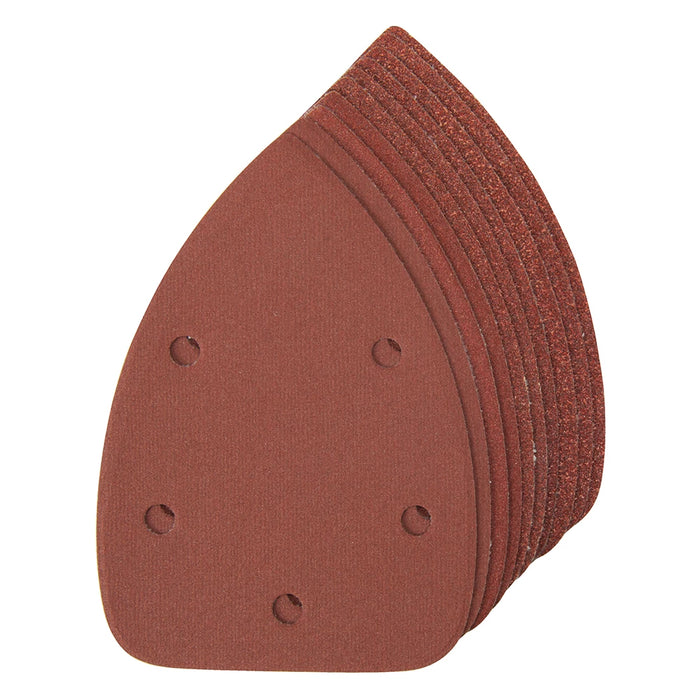 10 x Aluminium Hook & Loop Detail Sander Sheets - 140mm