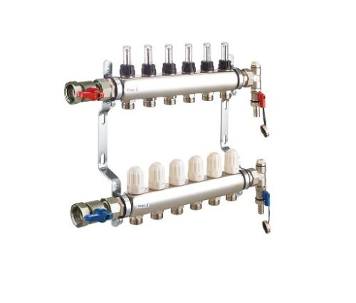 RWC 3 Port Underfloor Heating Manifold