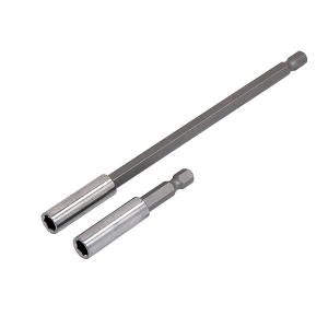 2PC MAGNETIC LONG HEXAGONAL QUICK CHANGE SCREWDRIVER Extension DRILL BIT HOLDER