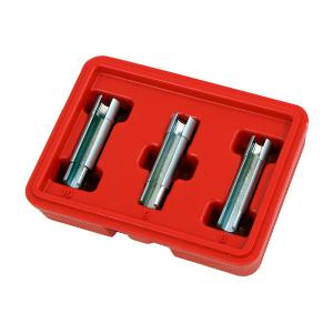 Neilsen 3pc Glow Plug Socket Set Metric 8mm 9mm 10mm Sockets Hub Removal