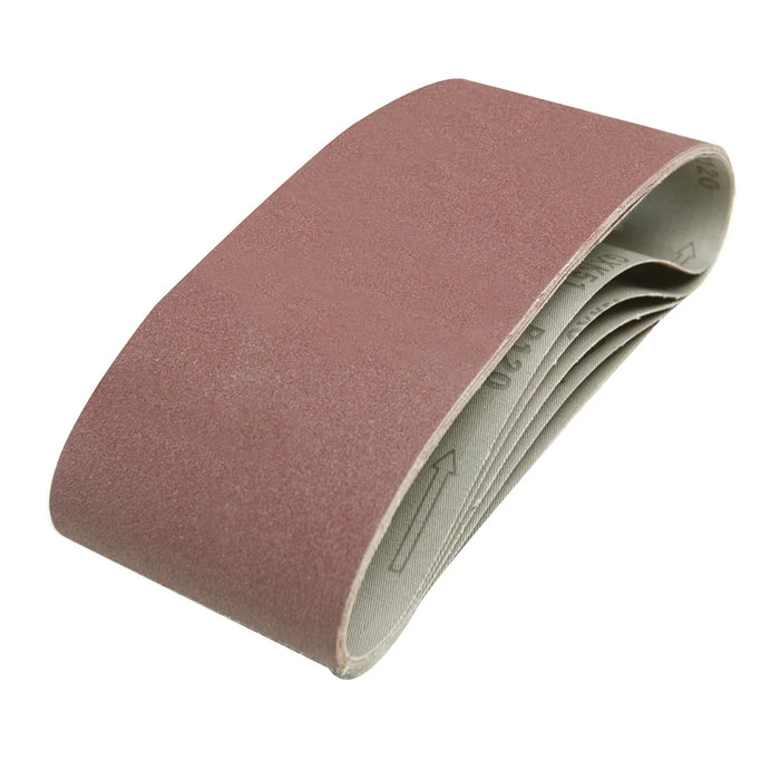 5 x Aluminium Sanding Belts - 100mm x 610mm