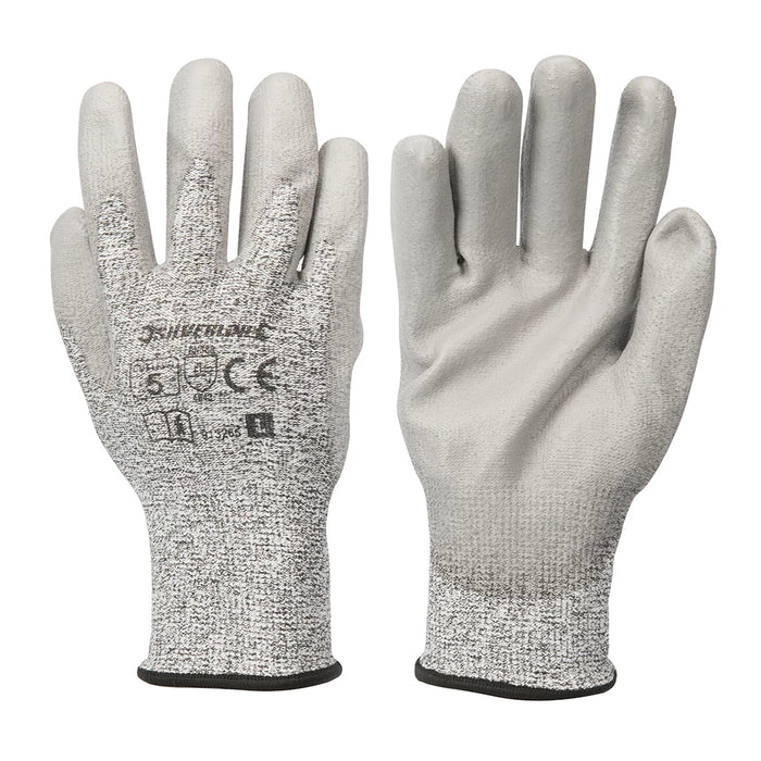 Silverline Anti-Cut Gloves - 1 Pair Large