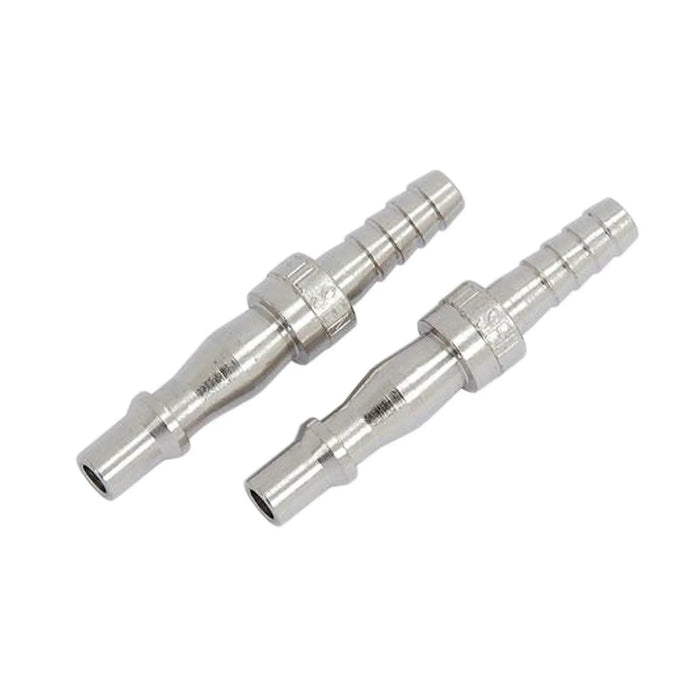 2 x Air Line Hose Connector Coupler 1/4" BSP Barb & Bayonet