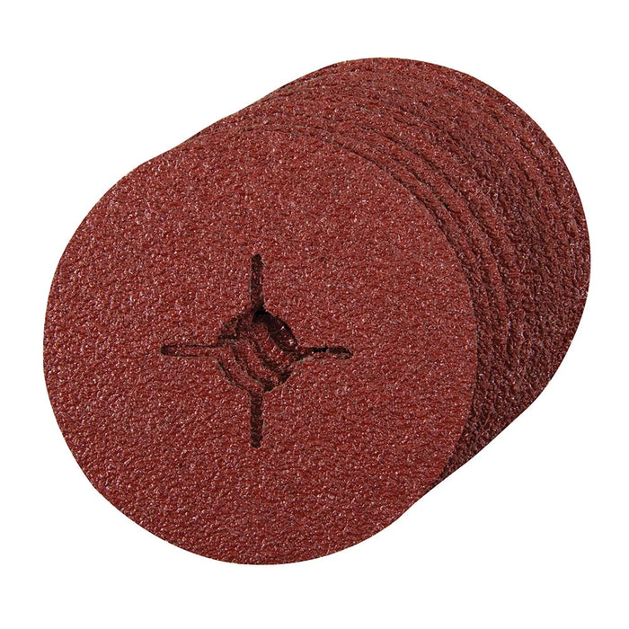 10 x Aluminium Fibre Discs - 115mm