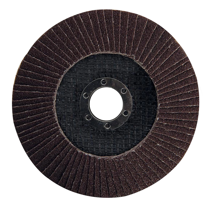 10 x Aluminium Oxide Flap Discs - 125mm