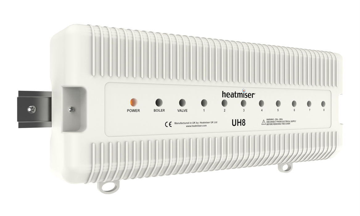 Heatmiser UH8 - 8 Zone 230v Underfloor Heating Wiring Centre
