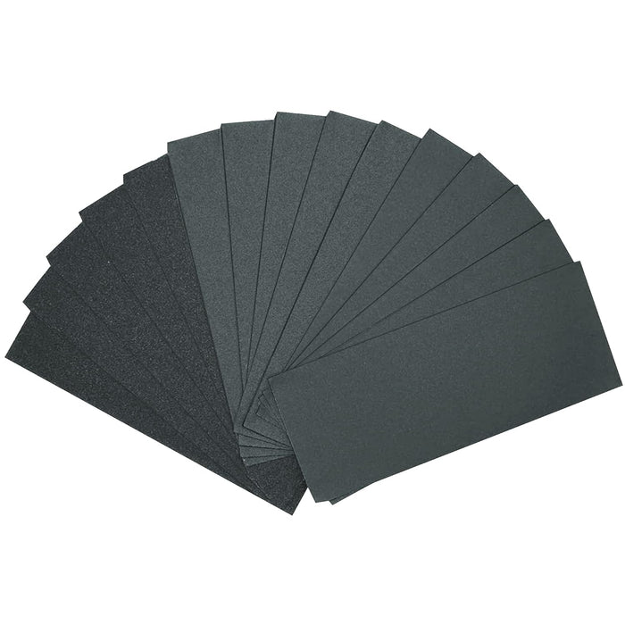 10 x Wet & Dry Sanding Sheets - 230mm x 90mm