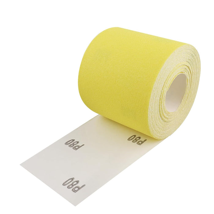 5M X 115MM YELLOW ALUMINIUM OXIDE SANDING ROLL
